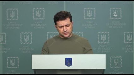 Zelenskiy: Rus sabotaj grupları Kiev'e girdi