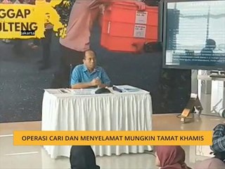 Operasi cari dan menyelamat mungkin tamat Khamis