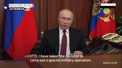 Russia invades Ukraine