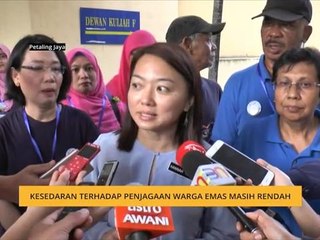 Kesedaran terhadap penjagaan warga emas masih rendah