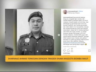 Sharnaaz Ahmad terkesan dengan tragedi enam anggota bomba maut