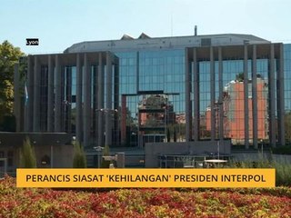 Perancis siasat 'kehilangan' Presiden Interpol