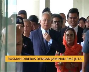 Rosmah dibebas dengan jaminan RM2 juta