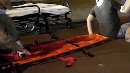 Homem cai de patinete elétrico e fratura antebraço