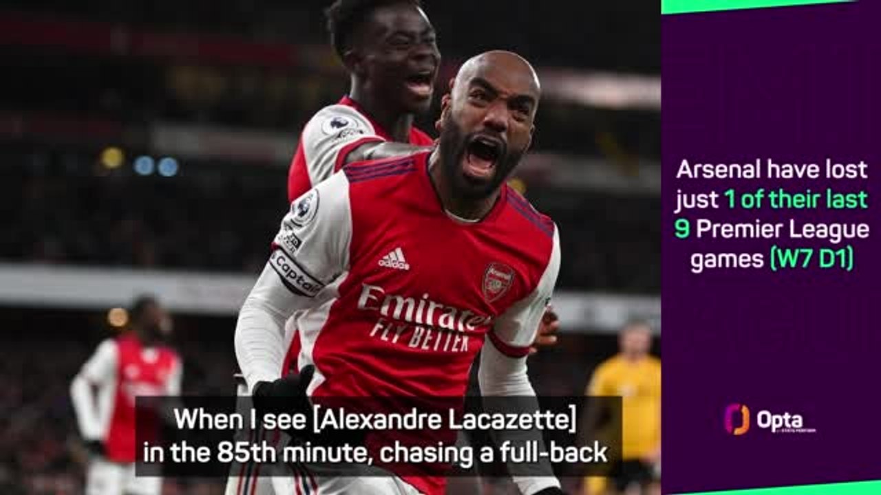 'It's Lacazette's goal!' - Arteta on late Arsenal winner