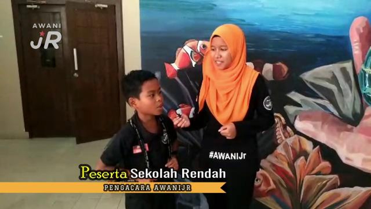 #AWANIJr:  "Menjadi"
