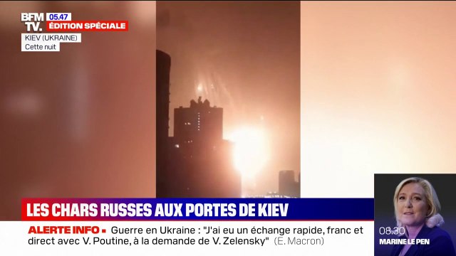 Guerre en Ukraine: de fortes explosions entendues à Kiev