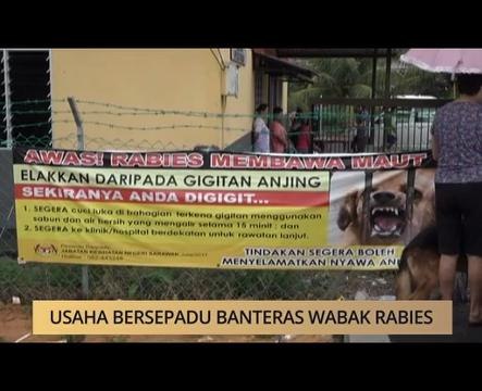 AWANI - Sarawak: Usaha bersepadu banteras wabak rabies