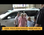 1MDB: Polis akan panggil Najib Razak hari ini