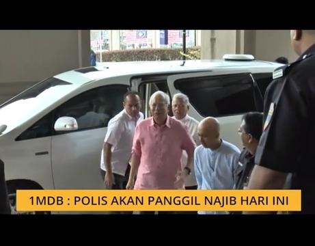 1MDB: Polis akan panggil Najib Razak hari ini