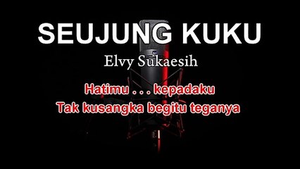 Seujung Kuku | Elvy Sukaesih | Karaoke Tanpa Vokal