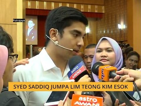 Syed Saddiq jumpa Lim Teong Kim esok