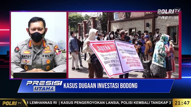 Live Dialog Dengan Kabag Penum Divisi Humas Polri Terkait Kasus Dugaan Investasi Bodong