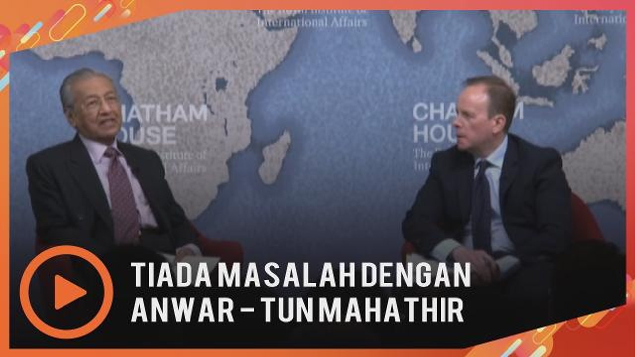 'Saya tiada masalah dengan Anwar Ibrahim' - Tun Mahathir