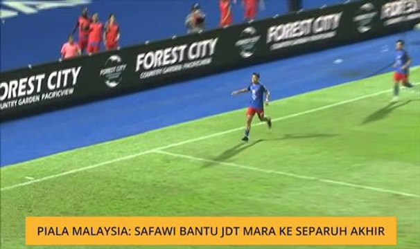 Piala Malaysia: Safawi bantu JDT mara ke separuh akhir