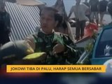 Joko Widodo tiba di Palu, harap semua bersabar