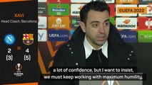 Xavi hopes Barca can build on confidence-boosting win at Napoli