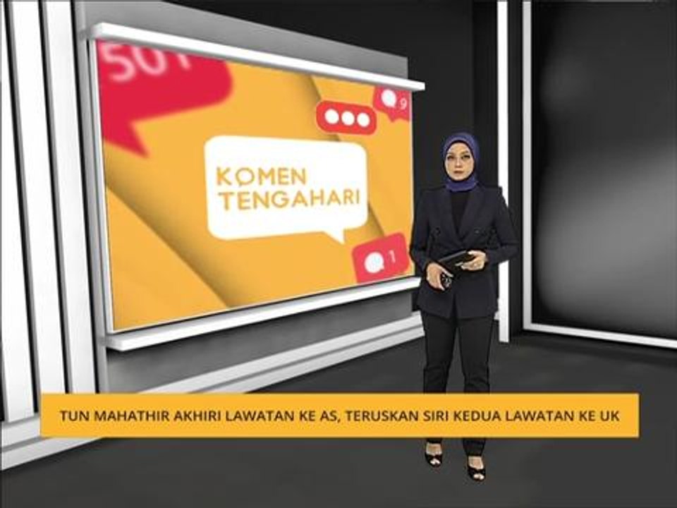 Komen Tengahari 30 Sept: PAU 2018,  Taufan Trami & Iran siar video provokasi