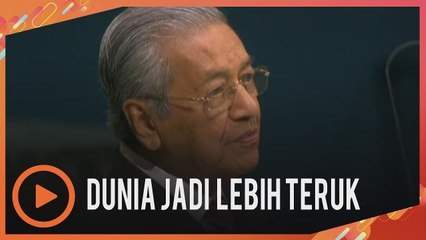 Dunia jadi lebih teruk berbanding lebih 15 tahun dahulu!