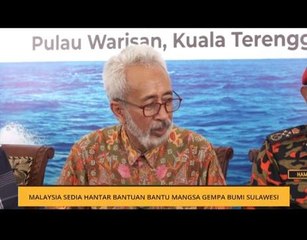 Malaysia sedia hantar bantuan bantu mangsa gempa bumi Sulawesi