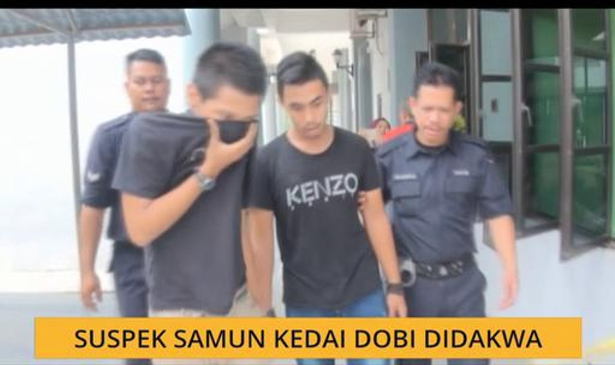 Suspek samun kedai dobi didakwa