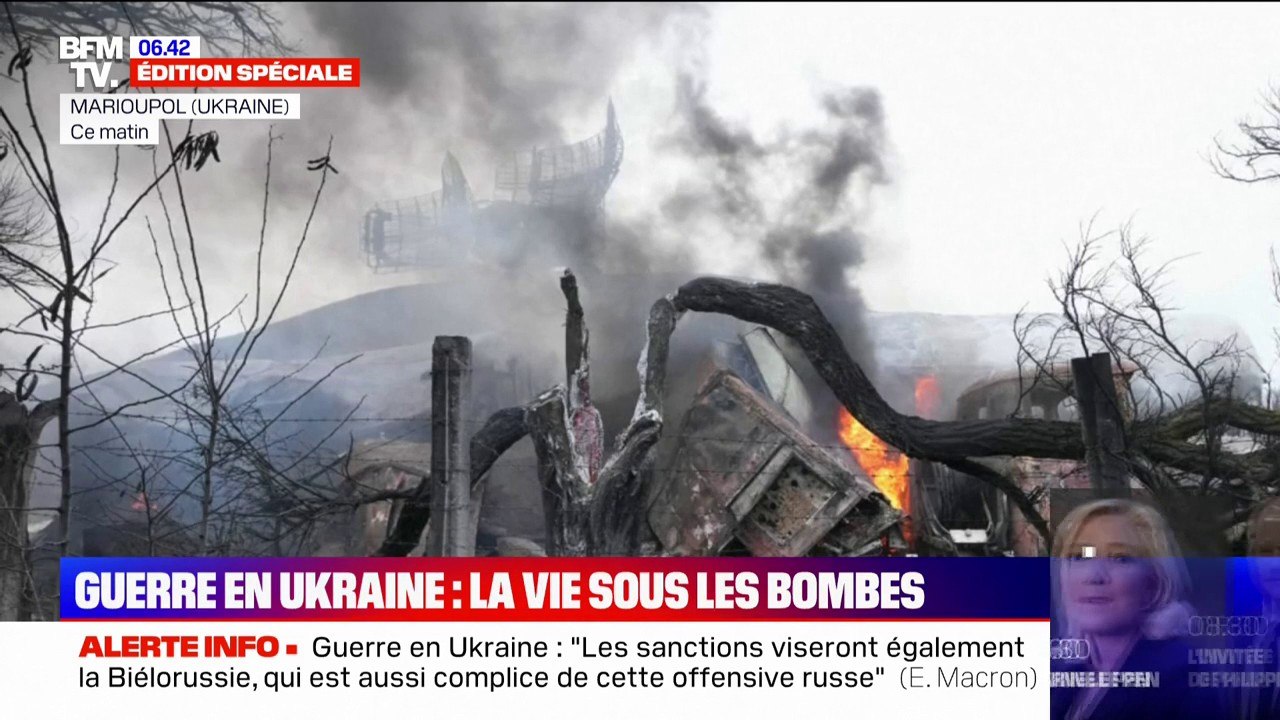 Kiev, Marioupol, Tchouhouïv, Kharkiv...  Les Ukrainiens sous les bombes russes