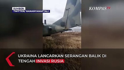 Ukraina Serang Balik! Jet dan Helikopter Rusia Tumbang!