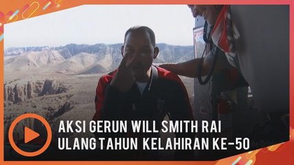 Will Smith rai ulang tahun kelahiran dengan cara berbeza