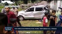 Tak Hiraukan Peringatan, Mobil Tertabrak Kereta Api, 2 Tewas