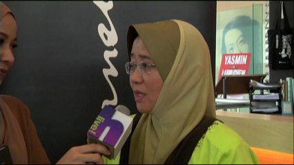 Pelancaran buku Yasmin Ahmad : I Lup Chew