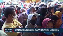 Antrean Minyak Goreng Ganggu Pengguna Jalan
