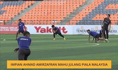 Impian Wan Ahmad Amirzafran mahu julang Piala Malaysia