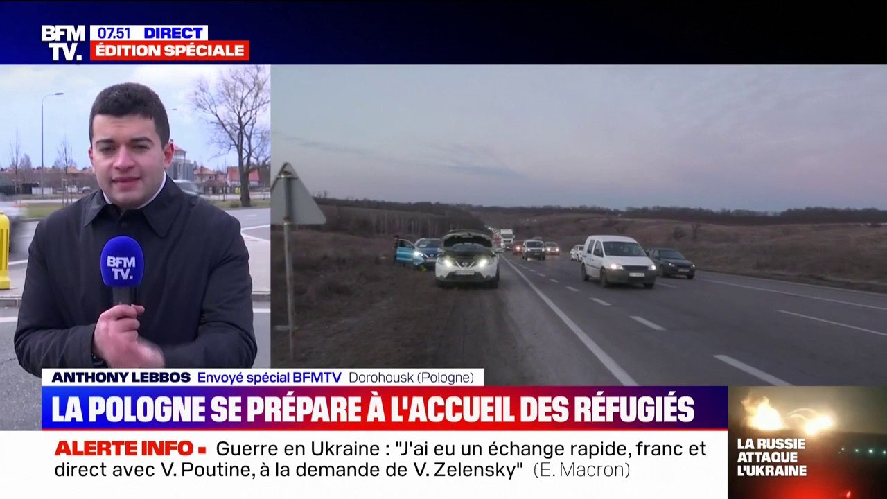 Guerre en Ukraine: la Pologne prête à accueillir de nombreux réfugiés ukrainiens