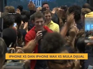 iPhone XS dan iPhone Max XS mula dijual