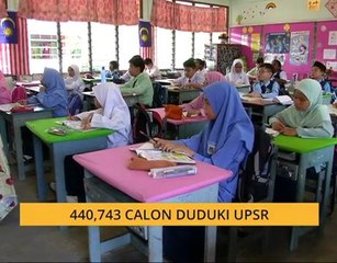 440,743 calon duduki UPSR