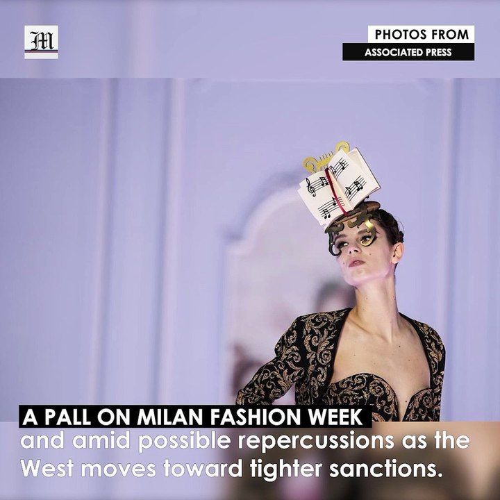 A Pall On Milan Fashion Week