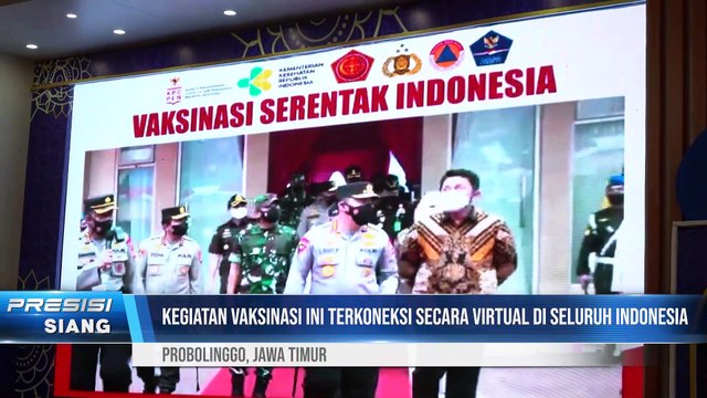 Kapolres Probolinggo Dampingi Wakapolda Jatim Tinjau Vaksinasi Serentak di Ponpes Nurul Jadid