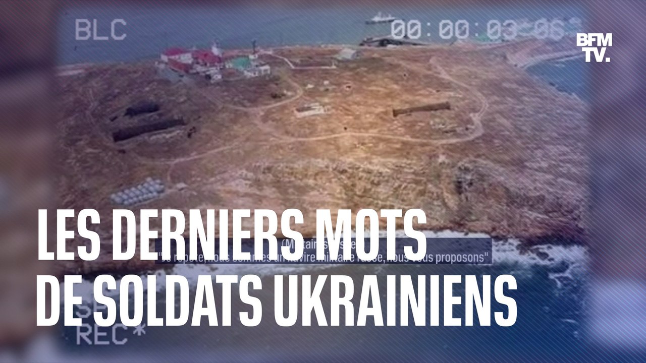 "Allez vous faire f*****!"  Les derniers mots de soldats ukrainiens à des militaires russes