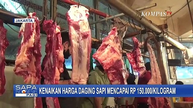 Sudah Berlangsung Selama Dua Bulan, Para Pedagang Maupun Pembeli Keluhkan Naiknya Harga Daging