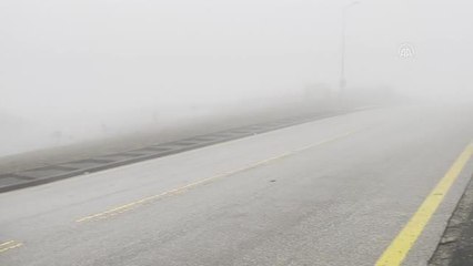 Başkentte sis etkili oluyor