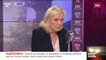 "Il est totalement rationnel, brutal, impressionnant": Marine Le Pen "ne pense pas du tout" que Vladimir Poutine soit "un fou"