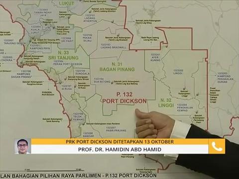 Penganalisis: PRK Port Dickson ditetapkan 13 Oktober