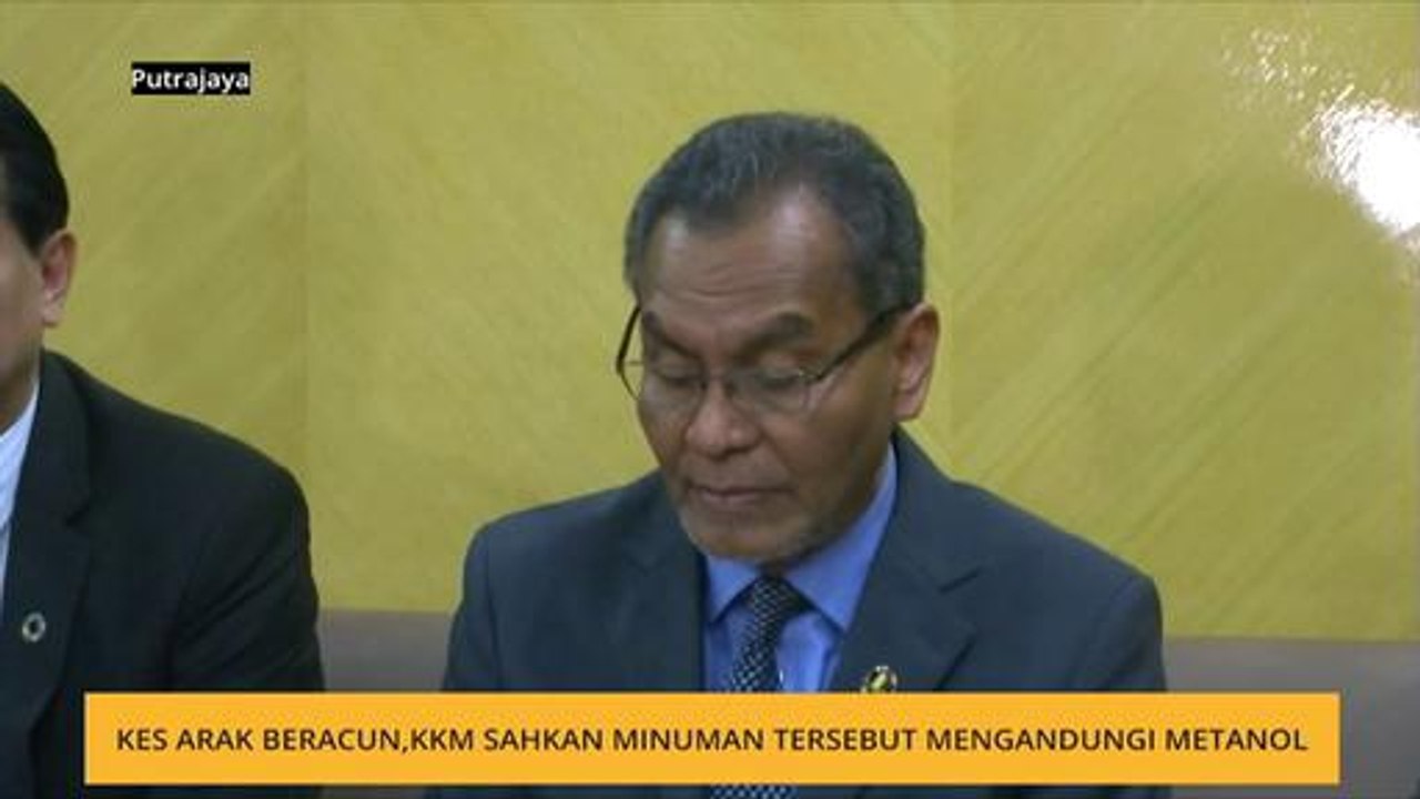 Kes arak beracun, KKM sahkan minuman tersebut mengandungi metanol