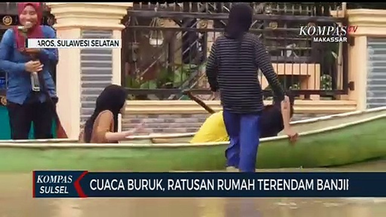 Cuaca Buruk, Ratusan Rumah Terendam Banjir