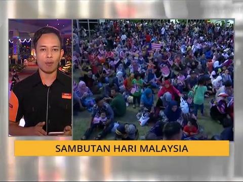 Sambutan Hari Malaysia yang dibawakan dari Kota Kinabalu, Sabah