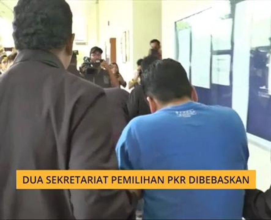 Dua sekretariat pemilihan PKR dibebaskan