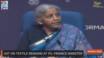 GST Council Meet: Finance Minister Nirmala Sitharaman Addresses The Media