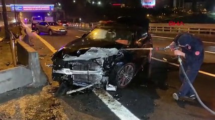 Trafik kazasını izlemek için yavaşlayan sürücü kazaya neden oldu