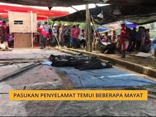 Pasukan penyelamat temui beberapa mayat