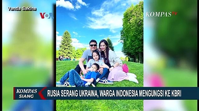Mengungsi ke KBRI, Pasutri WNI di Ukraina Bagikan Cerita Kondisi Pasca Serangan Rusia ke Ukraina